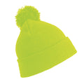 Red - Front - Result Childrens-Kids Winter Essentials Pom Pom Beanie