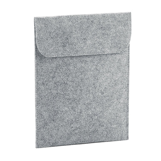 Grey Melange - Front - Bagbase Felt Tablet Sleeve