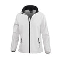 Charcoal-Black - Front - Result Core Womens-Ladies Printable Soft Shell Jacket