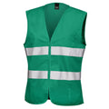 Paramedic Green - Front - Result Womens-Ladies Safety Hi-Vis Vest