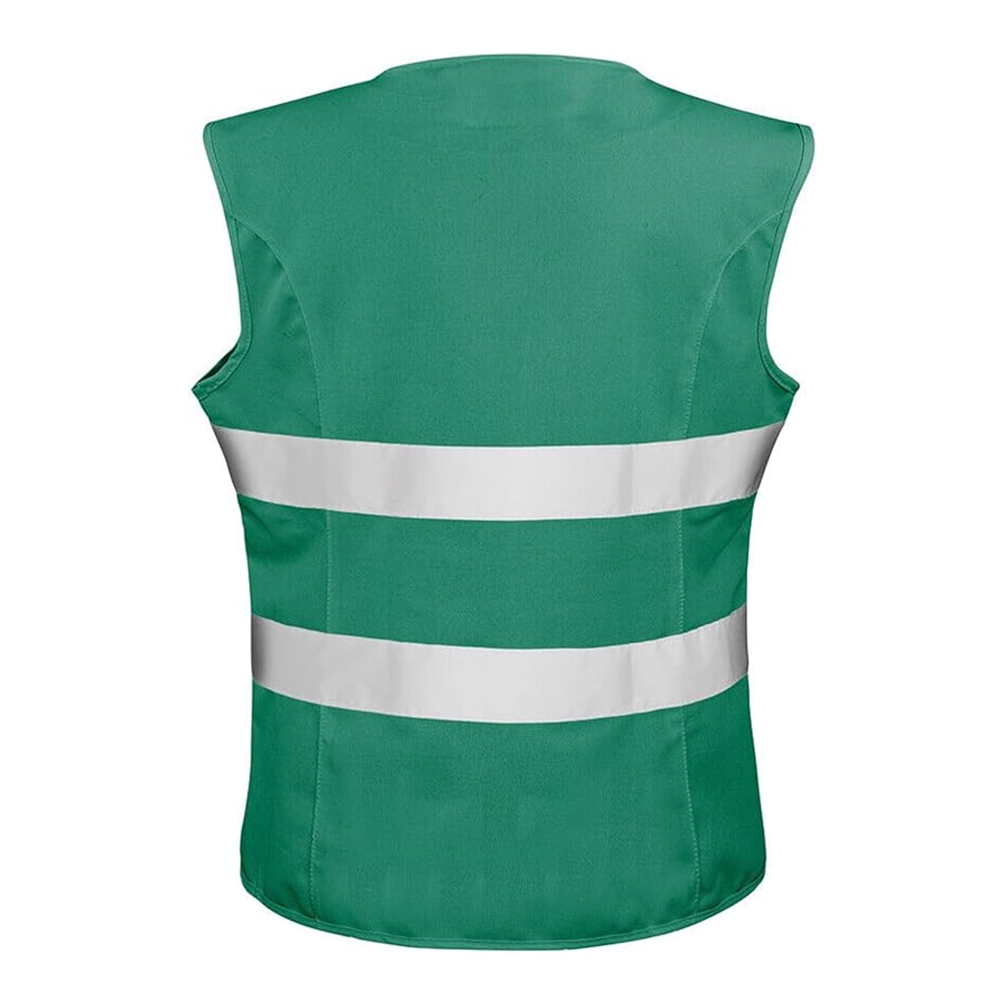 Paramedic Green - Back - Result Womens-Ladies Safety Hi-Vis Vest