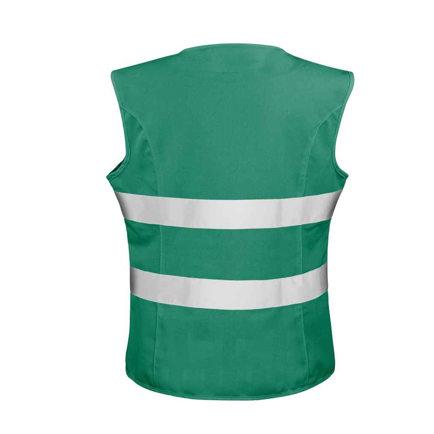 Paramedic Green - Back - Result Womens-Ladies Safety Hi-Vis Vest