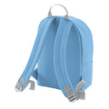 Sky Blue-Light Grey - Back - Bagbase Fashion Mini Backpack