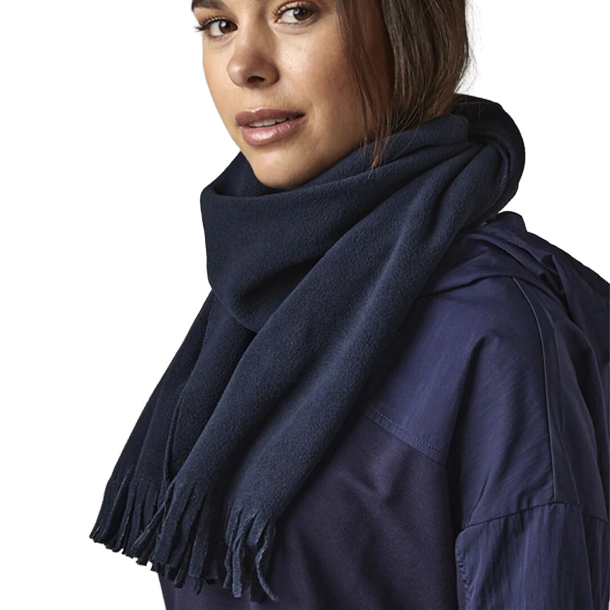 French Navy - Back - Beechfield Unisex Adult Dolomite Suprafleece Scarf