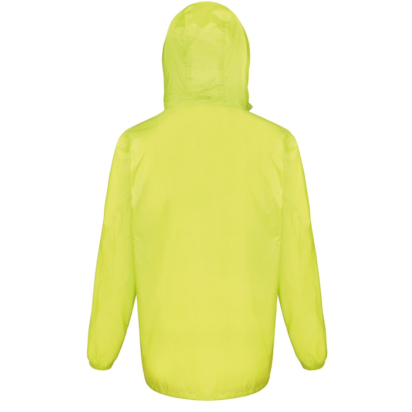 Lime-Royal Blue - Back - Result Mens Lightweight Packaway Jacket