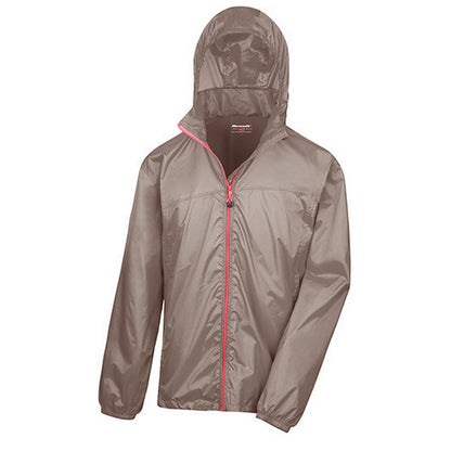 Fennel-Pink - Front - Result Mens Lightweight Packaway Jacket