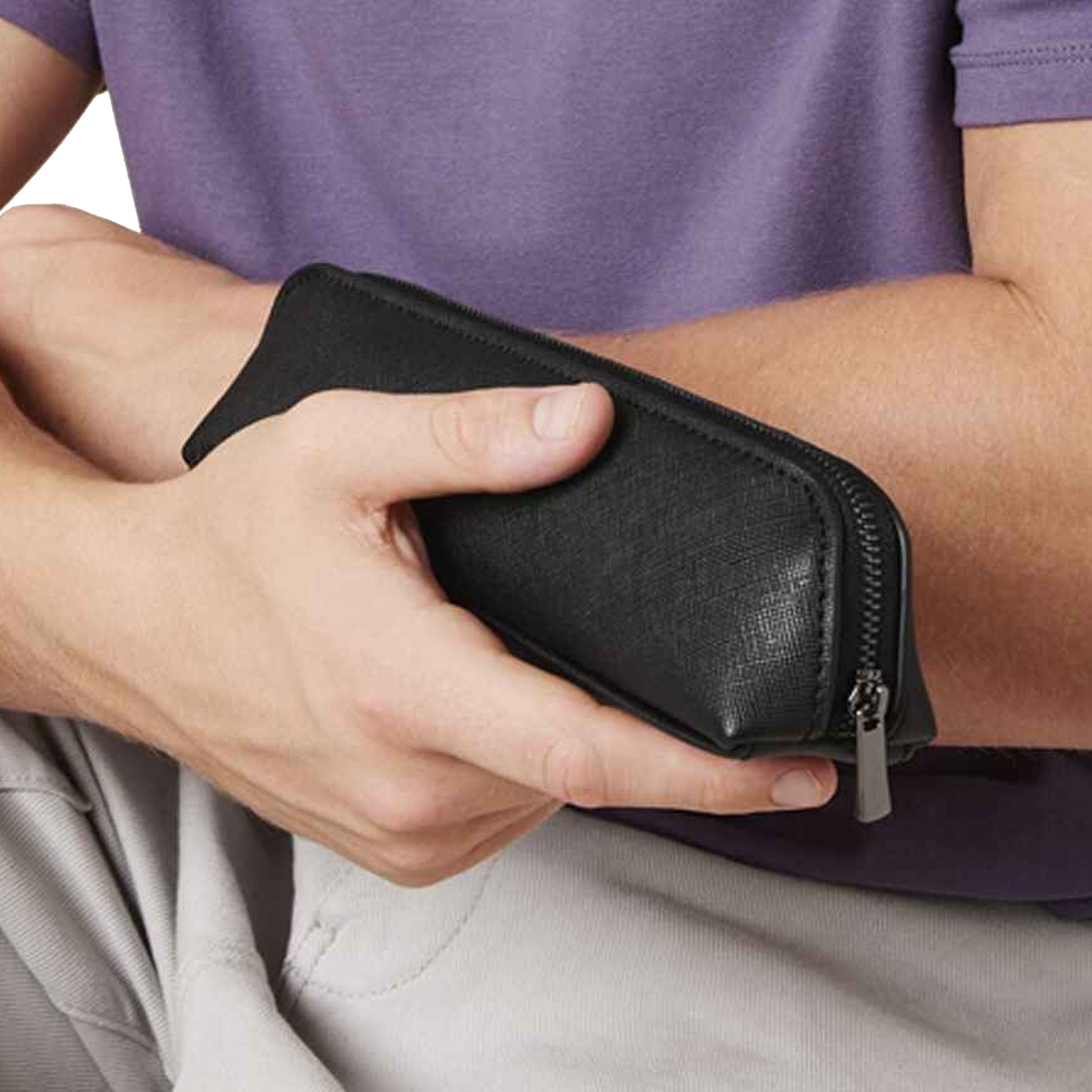 Black-Black - Back - Bagbase Boutique Mini Case