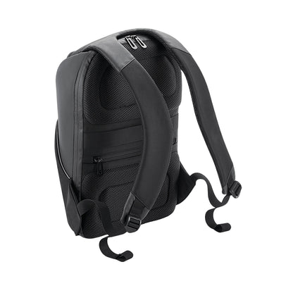 Black - Back - Quadra Project Charge Security Backpack
