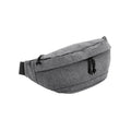 Grey Marl - Front - Bagbase Oversized Crossbody Bag
