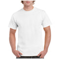 White - Front - Gildan Hammer Mens Heavyweight T-Shirt
