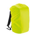 Fluorescent Yellow - Back - Quadra Universal Waterproof Bag Raincover
