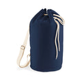 French Navy - Front - Westford Mill Organic Drawstring Bag