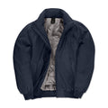 Navy Blue - Front - B&C Mens Bomber Jacket