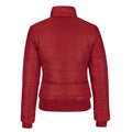 Red - Side - B&C Womens-Ladies Superhood Bomber Jacket