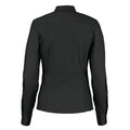 Black - Back - Kustom Kit Womens-Ladies Tailored Formal Shirt