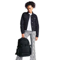 Black - Side - Bagbase Old School Backpack