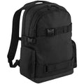 Black - Front - Bagbase Old School Backpack