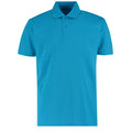 Turquoise - Front - Kustom Kit Mens Polo Shirt