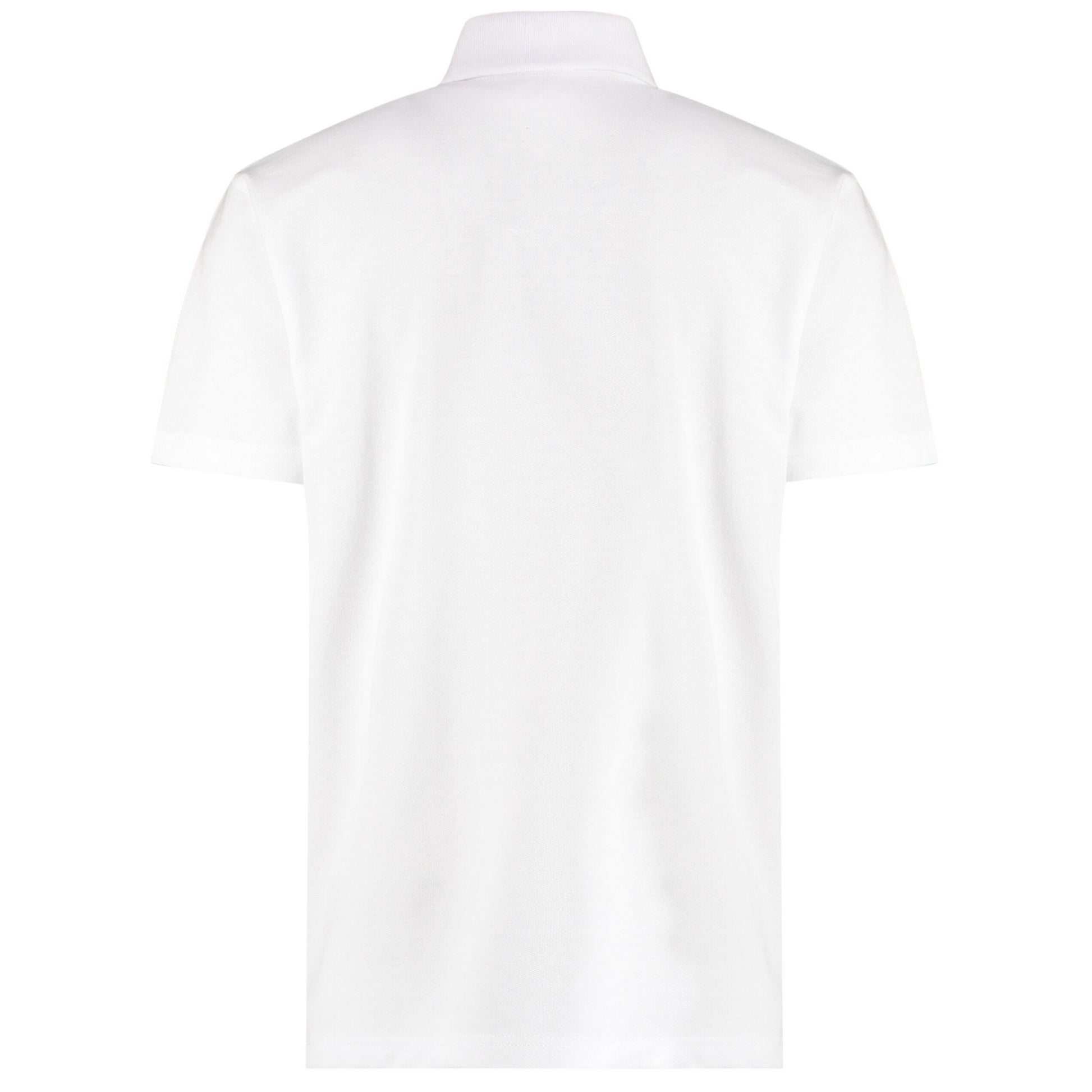 White - Back - Kustom Kit Mens Polo Shirt