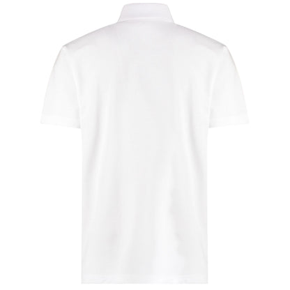 White - Back - Kustom Kit Mens Polo Shirt