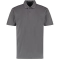 Charcoal - Front - Kustom Kit Mens Polo Shirt