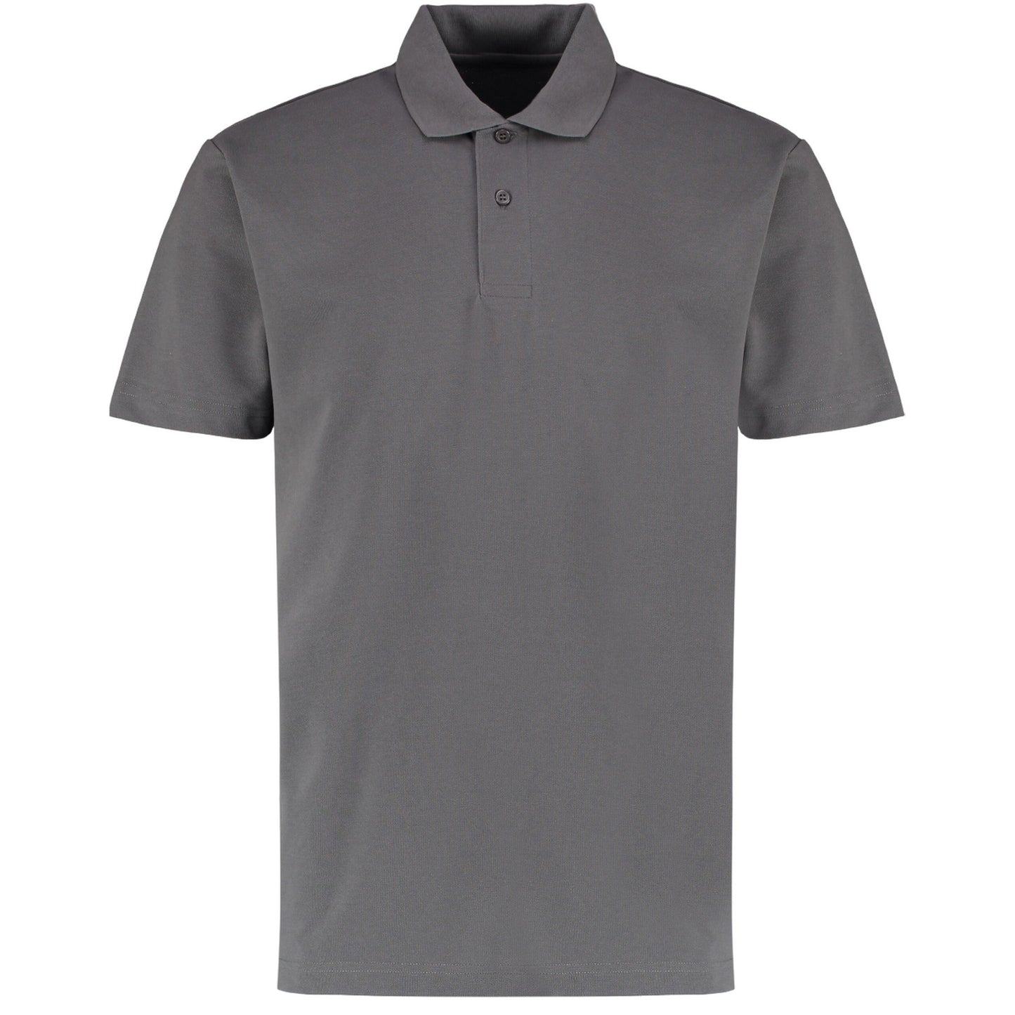 Charcoal - Front - Kustom Kit Mens Polo Shirt