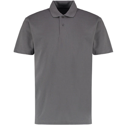 Charcoal - Front - Kustom Kit Mens Polo Shirt
