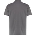 Charcoal - Back - Kustom Kit Mens Polo Shirt