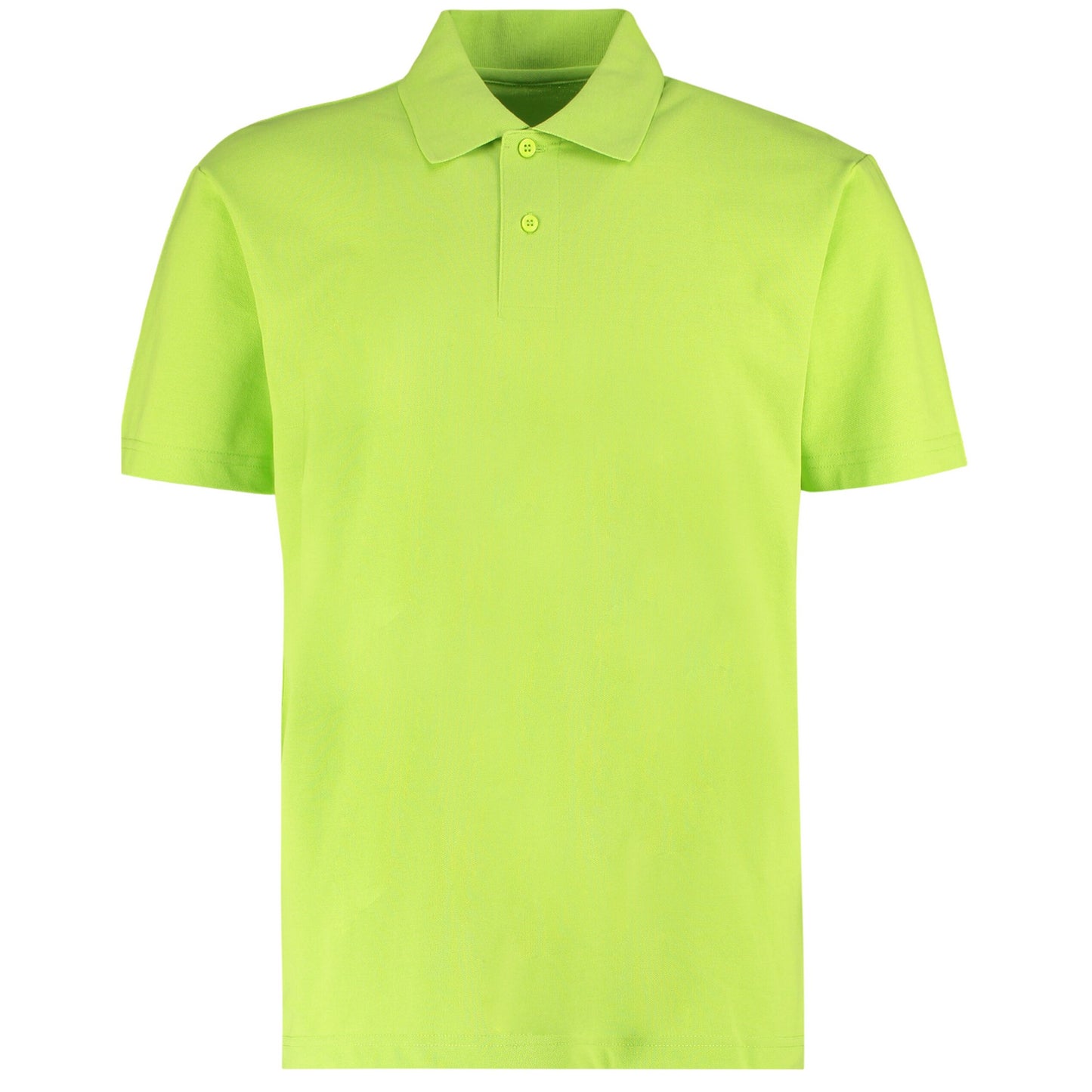 Lime - Front - Kustom Kit Mens Polo Shirt