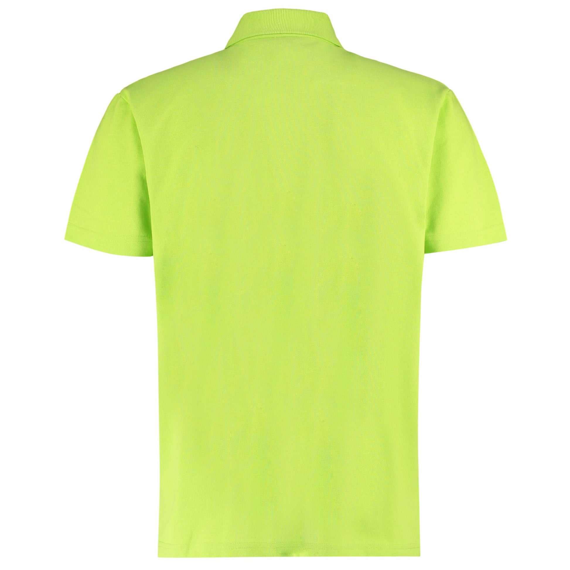 Lime - Back - Kustom Kit Mens Polo Shirt