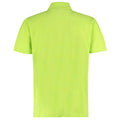 Lime - Back - Kustom Kit Mens Polo Shirt