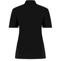 Black - Back - Kustom Kit Womens-Ladies Workforce Regular Polo Shirt