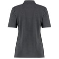 Dark Grey Marl - Back - Kustom Kit Womens-Ladies Workforce Regular Polo Shirt