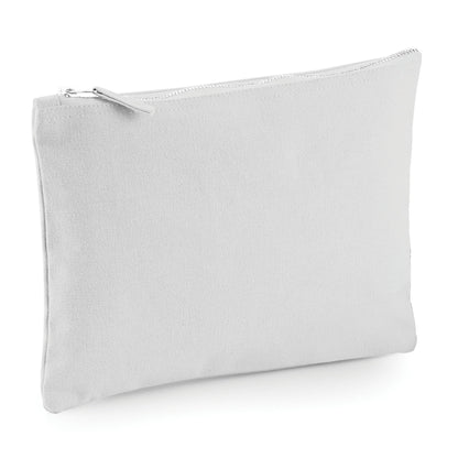 Light Grey - Front - Westford Mill Canvas Toiletry Bag