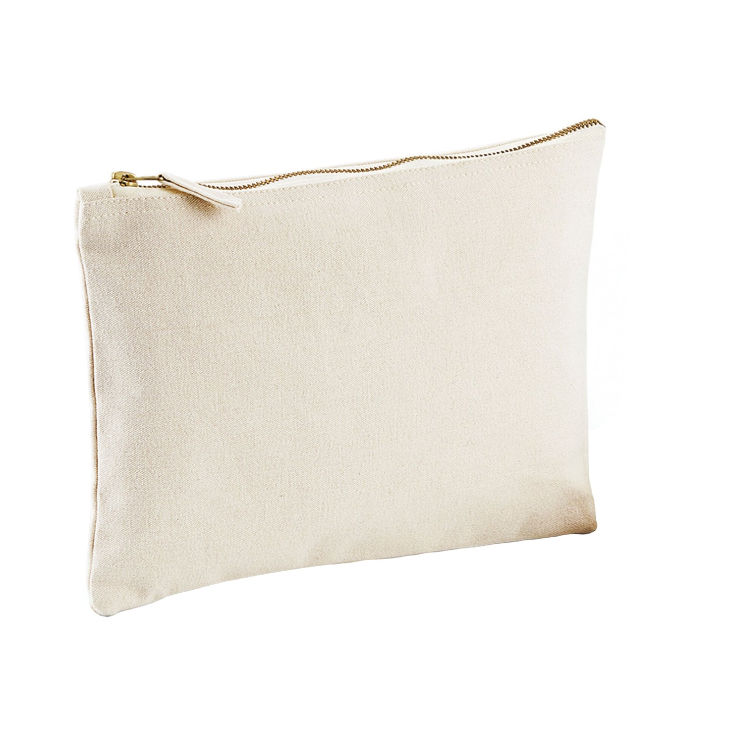 Natural - Front - Westford Mill Canvas Toiletry Bag