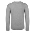 Sports Grey - Back - B&C Mens #E150 Long-Sleeved T-Shirt