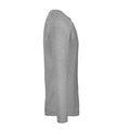 Sports Grey - Side - B&C Mens #E150 Long-Sleeved T-Shirt
