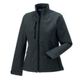 Titanium - Front - Jerzees Colours Ladies Water Resistant & Windproof Soft Shell Jacket