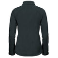 Titanium - Back - Jerzees Colours Ladies Water Resistant & Windproof Soft Shell Jacket