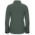 Bottle Green - Back - Jerzees Colours Ladies Water Resistant & Windproof Soft Shell Jacket