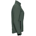 Bottle Green - Side - Jerzees Colours Ladies Water Resistant & Windproof Soft Shell Jacket