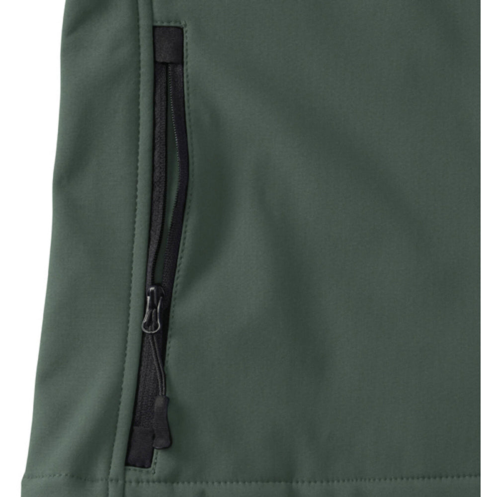 Bottle Green - Lifestyle - Jerzees Colours Ladies Water Resistant & Windproof Soft Shell Jacket