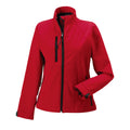 Classic Red - Front - Jerzees Colours Ladies Water Resistant & Windproof Soft Shell Jacket