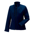 French Navy - Front - Jerzees Colours Ladies Water Resistant & Windproof Soft Shell Jacket