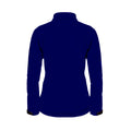 French Navy - Back - Jerzees Colours Ladies Water Resistant & Windproof Soft Shell Jacket