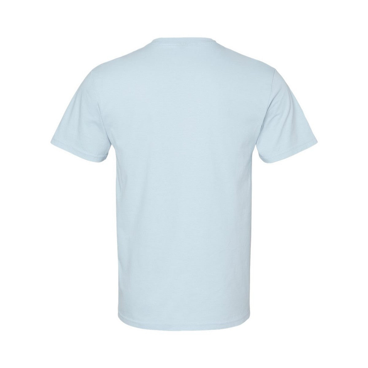 Light Blue - Back - Gildan Unisex Adult Softstyle Midweight T-Shirt