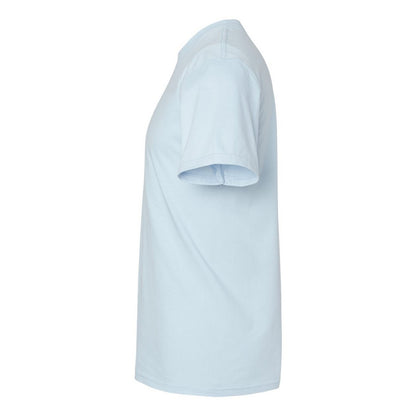 Light Blue - Side - Gildan Unisex Adult Softstyle Midweight T-Shirt