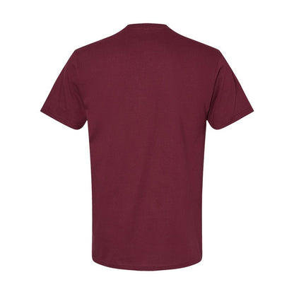 Maroon - Back - Gildan Unisex Adult Softstyle Midweight T-Shirt