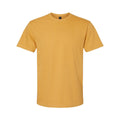 Mustard - Front - Gildan Unisex Adult Softstyle Midweight T-Shirt