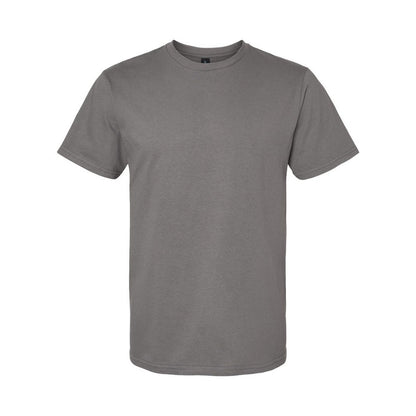 Charcoal - Front - Gildan Unisex Adult Softstyle Midweight T-Shirt